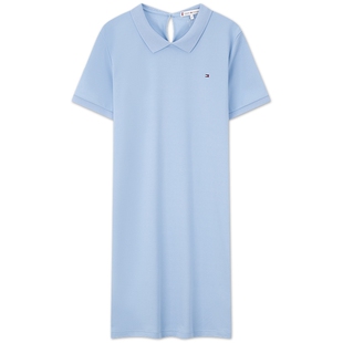【防晒速干】功能系列Tommy春夏女装吸湿休闲气质显瘦POLO连衣裙