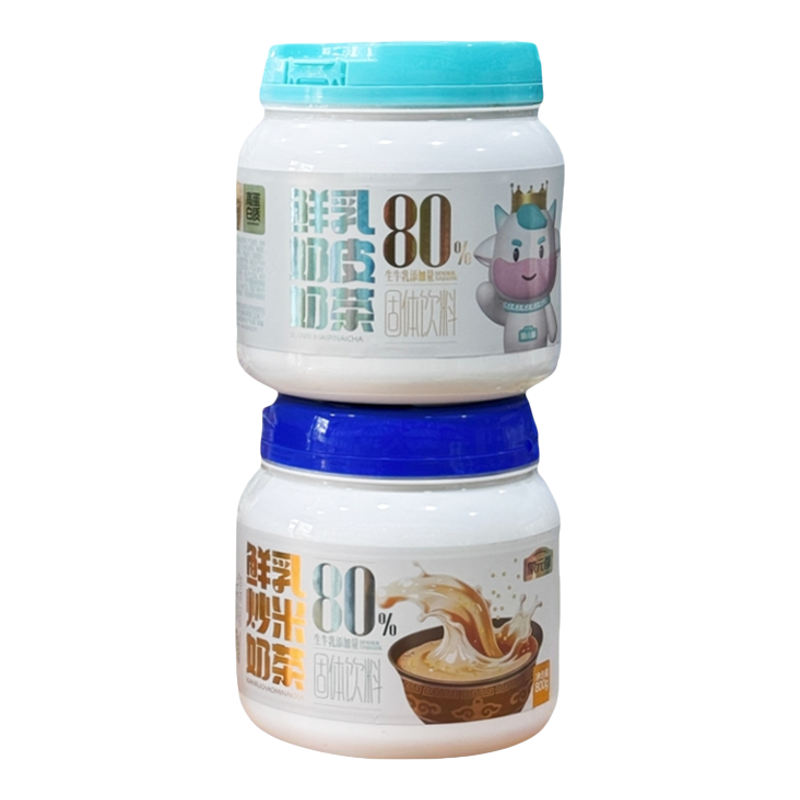 蒙元都奶皮炒米奶茶粉800克罐装