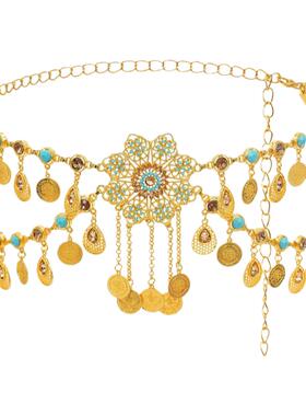 波西米亚民族风肚皮舞汉服配饰