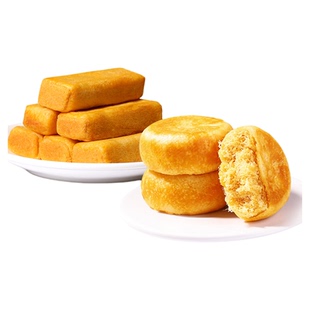 友臣官方肉松饼肉松棒组合装量贩装营养早餐面包糕点心零食品整箱