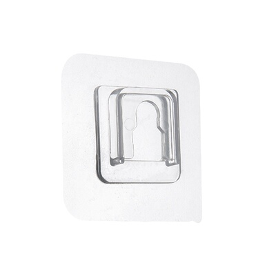 强力无痕粘胶子母扣插排固定器