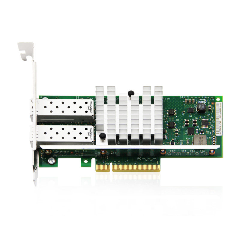 原装InteI X520-DA2 E10G42BTDA万兆光纤网卡 服务器网卡intel 82599芯片带蓝标