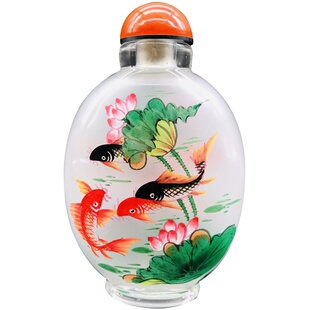 瓶内画 衡水特产内画鼻烟壶 纯手工绘制  外事商务中国特色工艺品