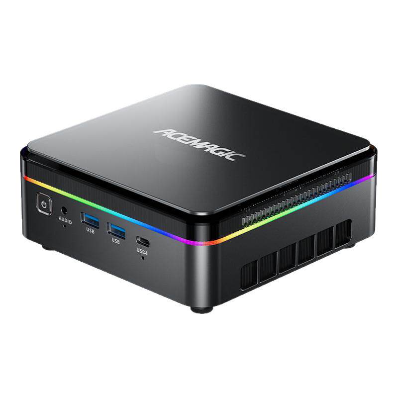 【AI智能电脑】阿迈奇F3A迷你主机锐龙AI 9 HX370高性能游戏办公家用mini台式电脑可DeepSeek部署