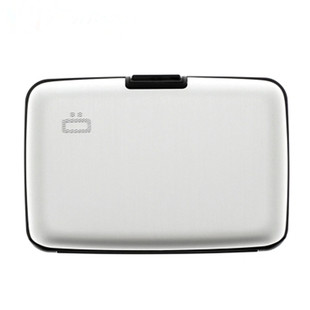 OGON法国欧夹铝制金属钱包超薄大容量卡包防消磁防盗刷防nfc卡盒