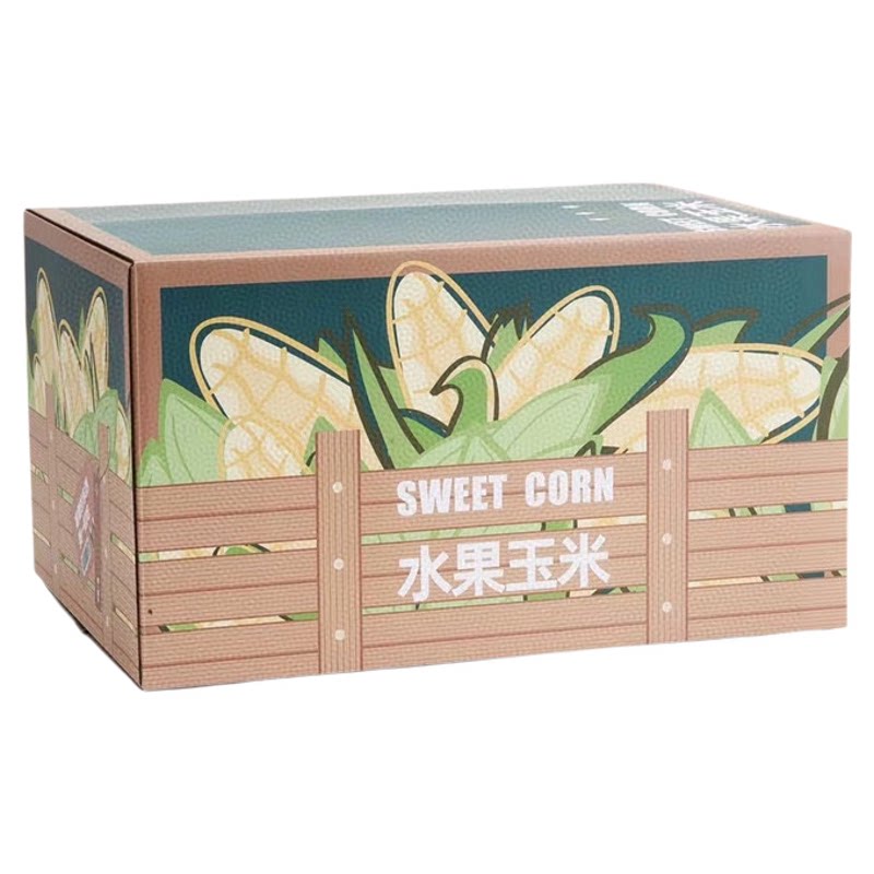 紫白双拼！可以生吃的水果玉米！