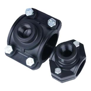 铂莱斯特品牌 PE鞍座增接口分水阀门内丝马鞍座三通快速接头配件