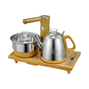 特诺星TM02新款全自动不锈钢电热水壶茶具电茶炉茶台可嵌入20x37