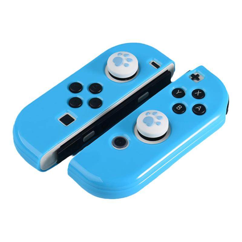 红印switch手柄保护套tpu软壳透明joycon壳一体手柄壳送摇杆帽亲肤任天堂星之卡比王国之泪switcholed手
