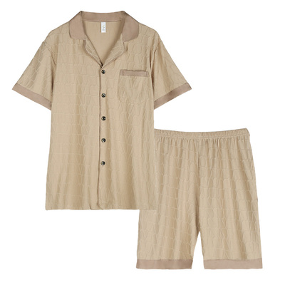 轩靓纯棉家居服男士睡衣