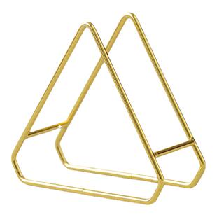 北欧风隔热垫铁艺收纳架硅胶防烫锅垫架竹垫盘垫碗垫架子创意简约