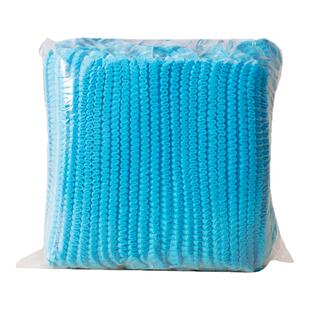 一次性帽子头套无纺布厨师帽医生防尘卫生食品帽餐饮网帽厨房用帽