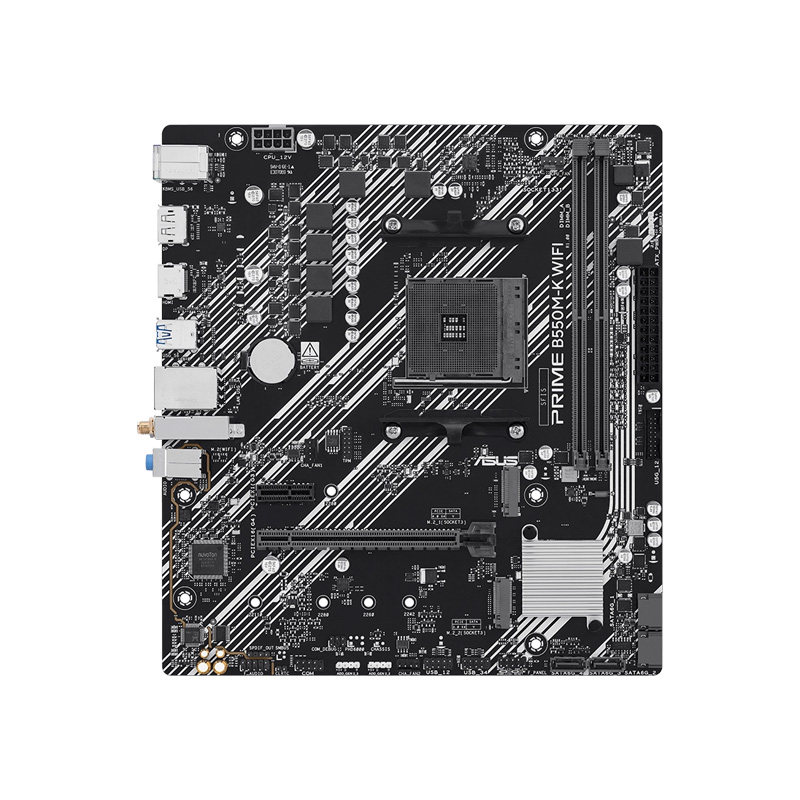 华硕A520M/B550M主板CPU套装搭配AMD 5500X3D/5600/5600GT/5700X