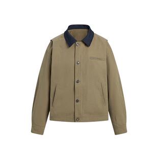 KBNE巴恩风休闲短款外套女小个子2026春季新款卡其色气质风衣上衣