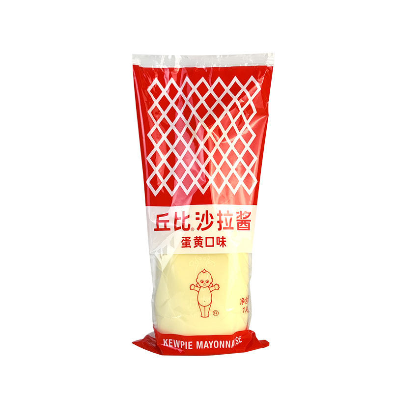 丘比蛋黄原味沙拉酱1kg*9瓶整箱