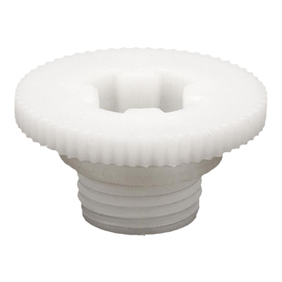 PVC水箱水塔接头塑料外丝堵头鱼缸出水口外牙堵帽塞子管帽加厚