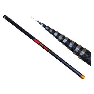 割草竿钓鱼专用传统钓割草洞神器水草镰刀杆多用打窝杆带环抄网杆