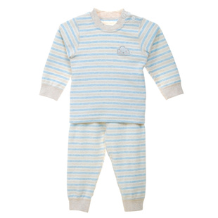 婴得宝儿童保暖内衣套装衣裤内春秋冬童装彩棉加厚男童女秋衣秋裤