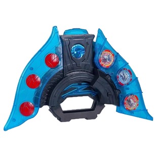 泽塔奥特变身器曼升华器玩具勋章贝利亚枪弓武器人偶男套装卡片