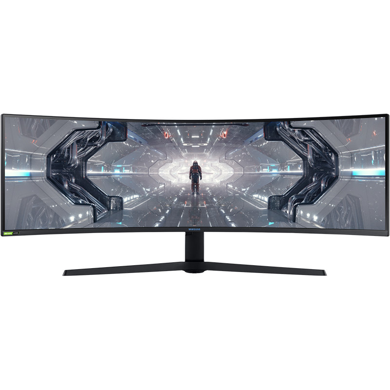 三星玄龙骑士G9 C49G95TSSC 49吋240HZ准5K带鱼屏gsync电竞显示器
