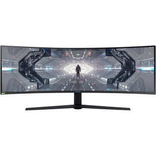 三星玄龙骑士G9 C49G95TSSC 49吋240HZ准5K带鱼屏gsync电竞显示器