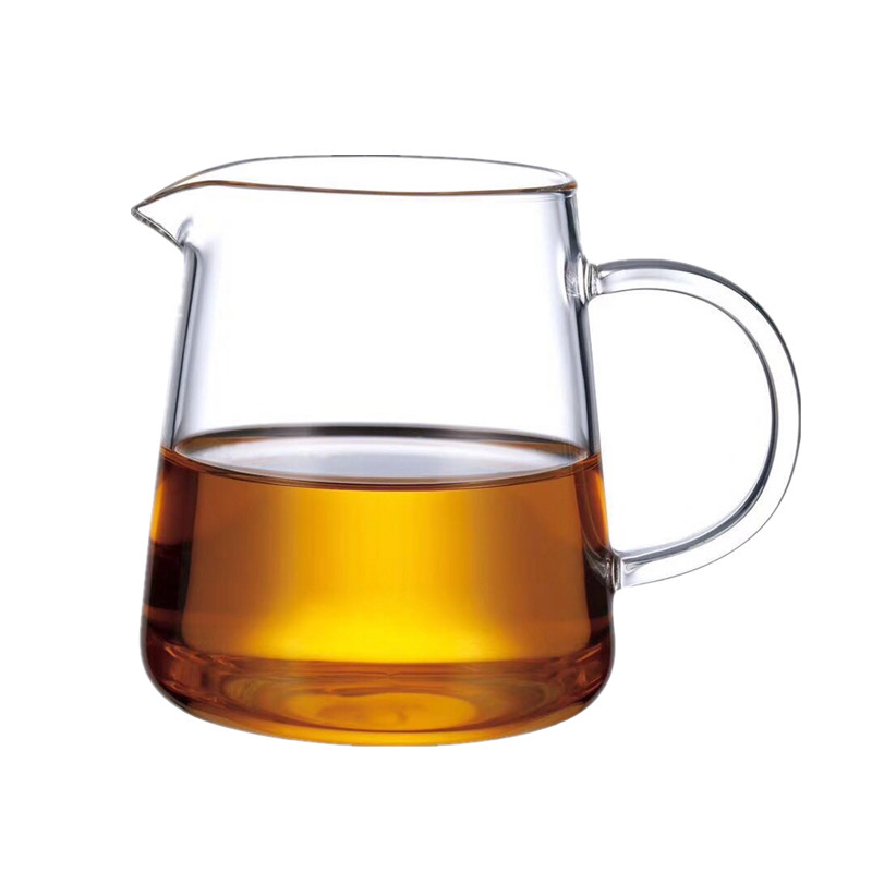 玻璃公道杯高硼硅耐热大号分茶器