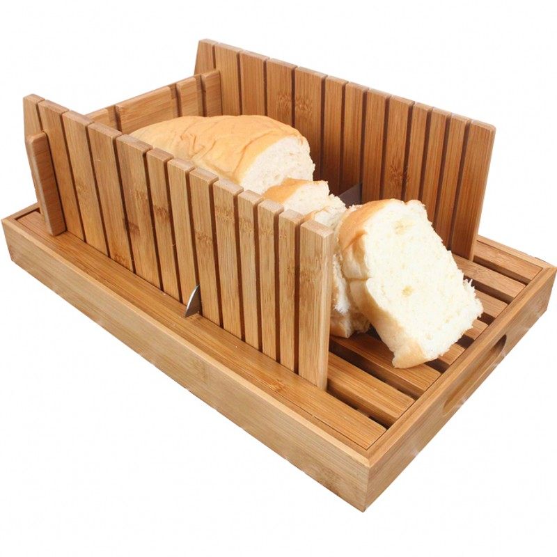 竹制吐司托盘烘培切片器