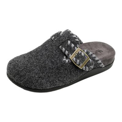 massif厚底毛毛包头勃肯鞋百搭