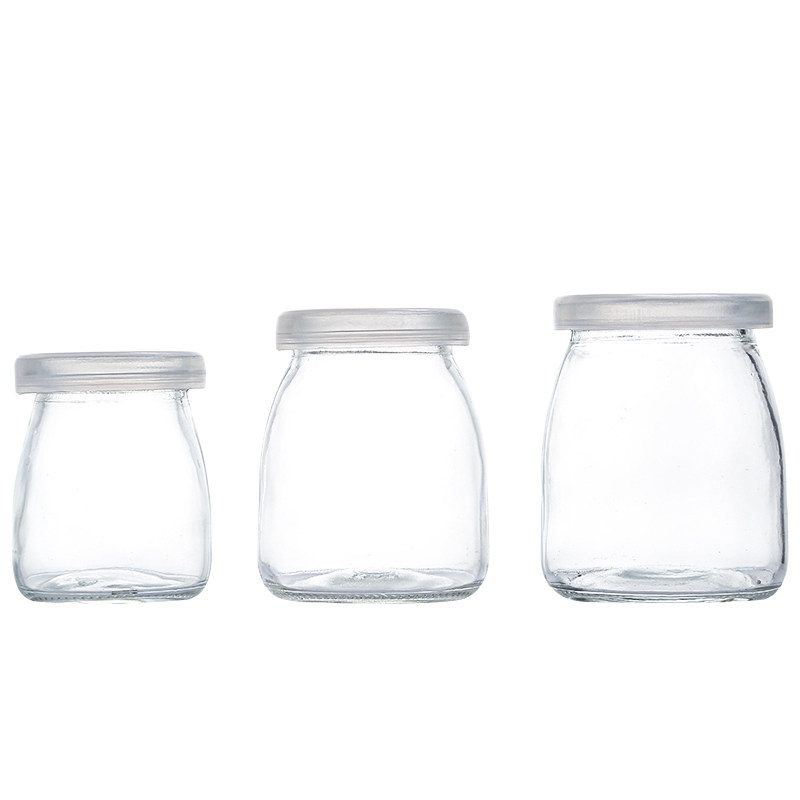 包邮无铅100ml150毫升铁盖玻璃燕窝瓶布丁杯酸奶瓶带盖烘焙模具