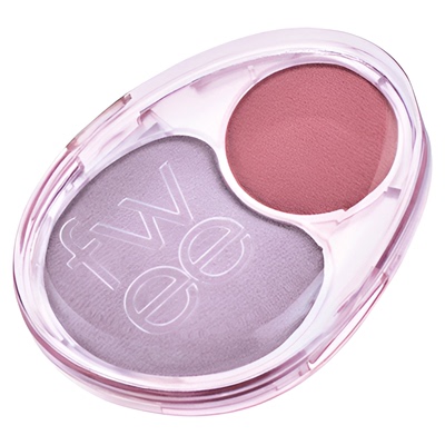 韩国fwee双色腮红膏自然持久7.2g