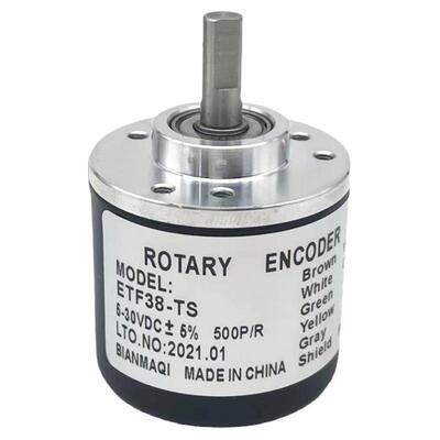 旋转编码器ETF38-TS500PPR 360PPR 60PPR 1000PPR ETS38-TS65N250