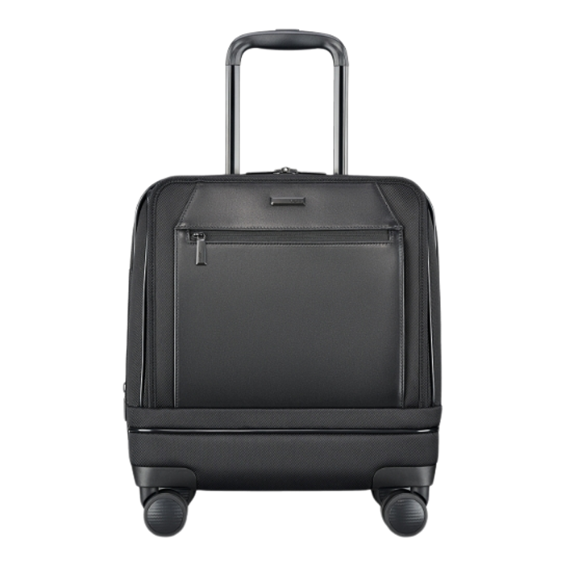VoyLux16寸mini登机箱牛皮前置轻便小型可上飞机手提机长箱可扩展