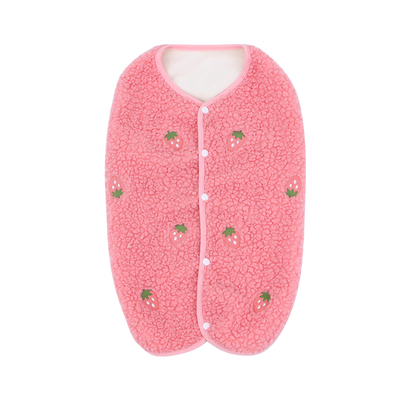 秋冬毛绒马甲狗狗衣服保暖小型犬