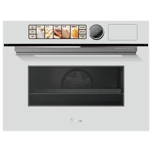 [热销爆款]美的白月光G6微蒸烤一体机嵌入式蒸烤箱家用微波炉白色