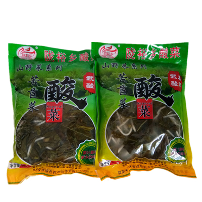 甘肃陇南苦苣酸菜浆水菜560g/袋