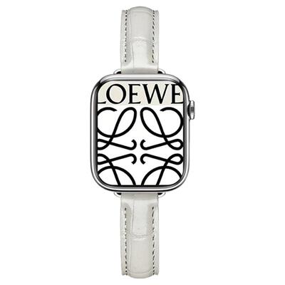 iwatchs9/10进口鳄鱼皮表带