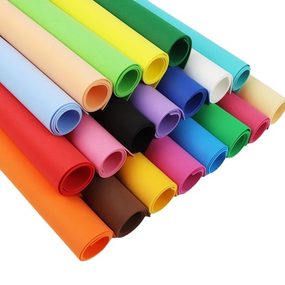 彩色海绵纸手工泡沫纸幼儿园墙贴