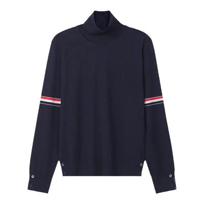 ThomBrowne男士高领套头羊毛衫