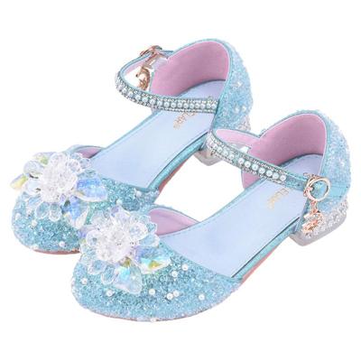 公主鞋女童水晶鞋走秀演出表演鞋