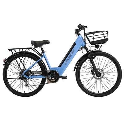 凤凰26寸可取锂电电动助力自行车