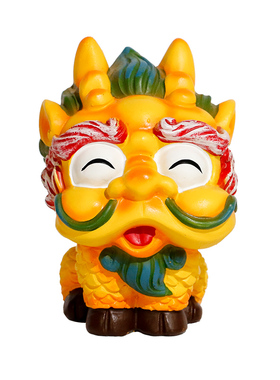 祥瑞狮三百树脂保平安国潮