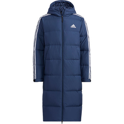 Adidas/阿迪达斯正品2021冬季男女运动保暖长款羽绒服 H20763
