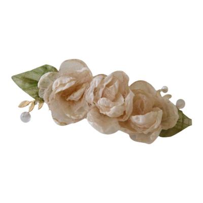 GUKUALI原创花朵弹簧夹