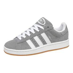 Adidas阿迪达斯三叶草女鞋运动板鞋CAMPUS 00s J休闲鞋HQ6507