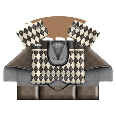 逊城亲子加绒电动车挡风被保暖