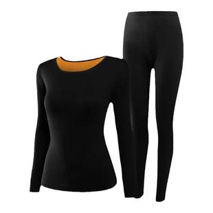 俞兆林保暖内衣女士加厚加绒2026新款冬季发热秋衣秋裤套装打底衫