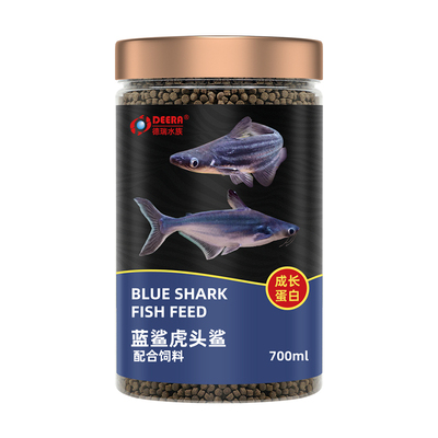 蓝鲨鱼饲料虎头鲨异型鱼下沉