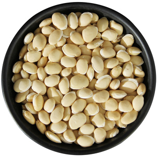 包邮 天然中药材纯 白扁豆 无硫新货云南农家白扁豆扁豆杂粮 500g