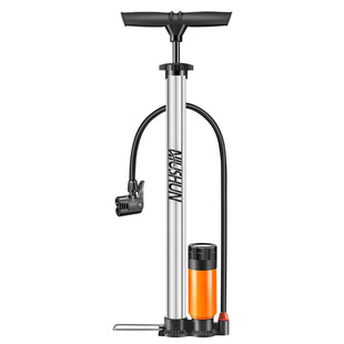 自行车打气筒家用通用汽车电瓶动车篮球便携式气压表高压气管子