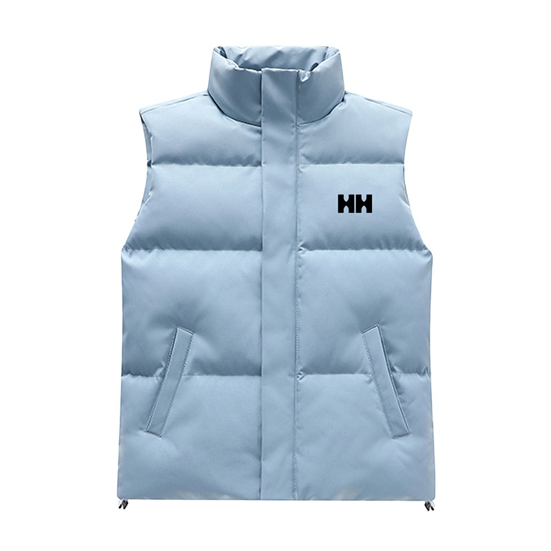 正品HH棉衣女马甲2025新款秋冬宽松潮牌坎肩马夹棉服背心外套